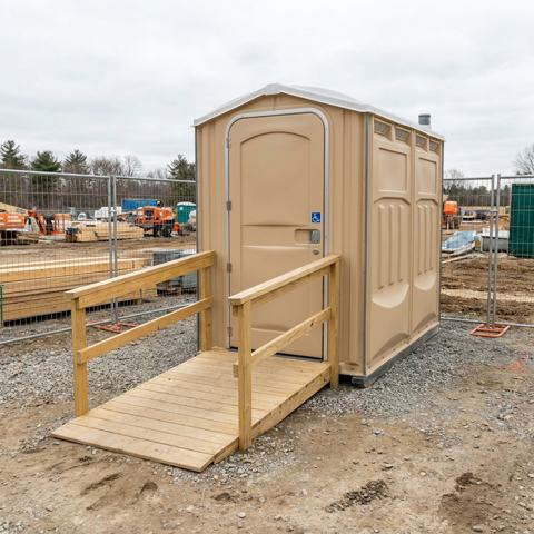 ADA-accessible porta potty rental in Dallas, TX