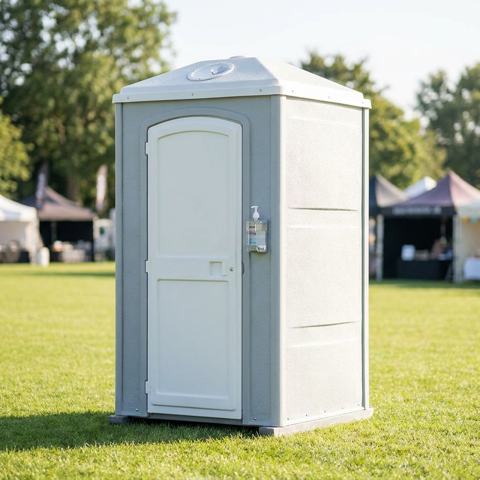 Deluxe flushable porta potty rental in Dallas, TX